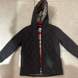 Burberry quilted jacket - size 3T